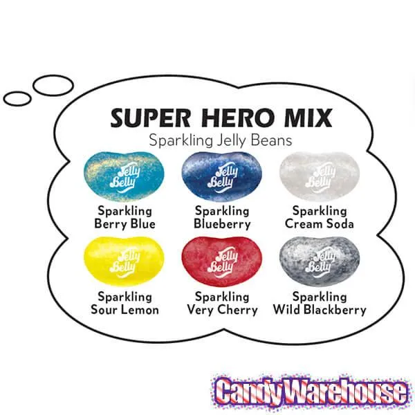Jelly Belly Superheroes Jelly Beans 2.8-Ounce Bags - Wonder Woman: 12-Piece Display - Image 6