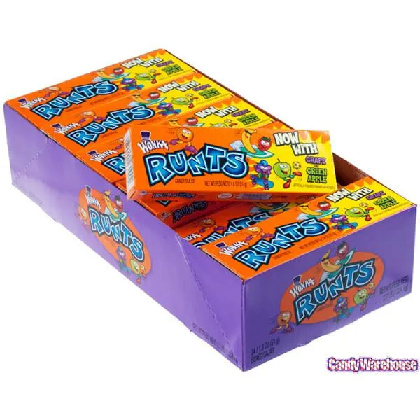 Runts Candy Packs: 24-Piece Box - Image 2