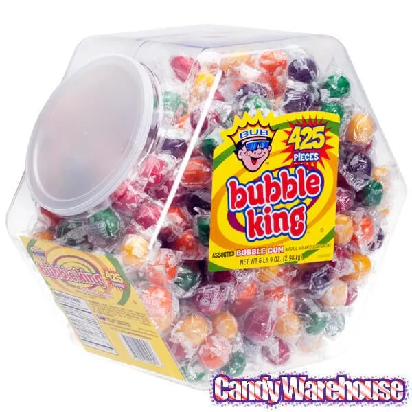 Wrapped 3/4-Inch Bubble Gum Gumballs: 425-Piece Tub - Image 2