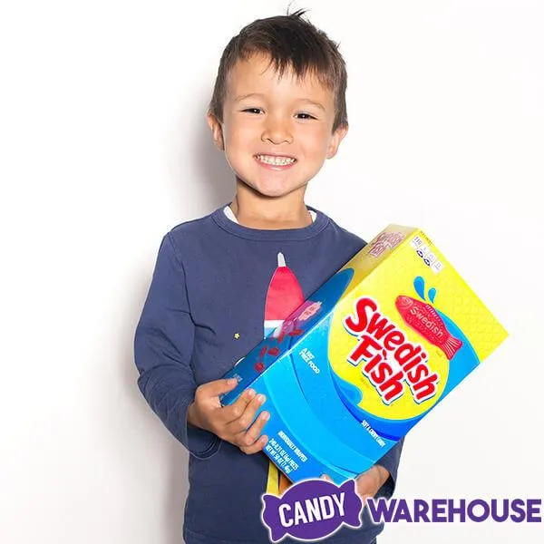 Red Swedish Fish Candy - Wrapped: 240-Piece Box - Image 3