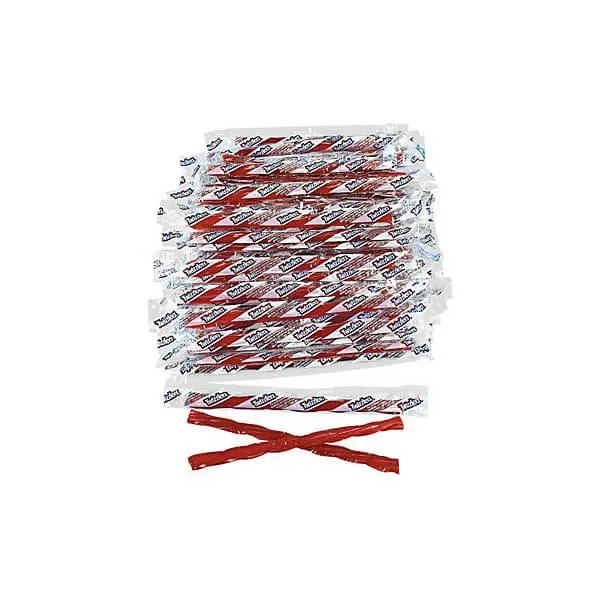 Twizzlers Strawberry Licorice Twists - Wrapped: 180-Piece Tub - Image 2