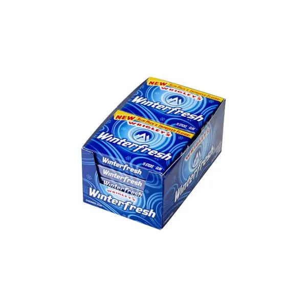 Wrigley's Winterfresh Gum Slim Packs: 10-Piece Box - Image 2