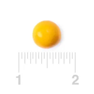 Yellow 1-Inch Gumballs: 850-Piece Case - Image 2