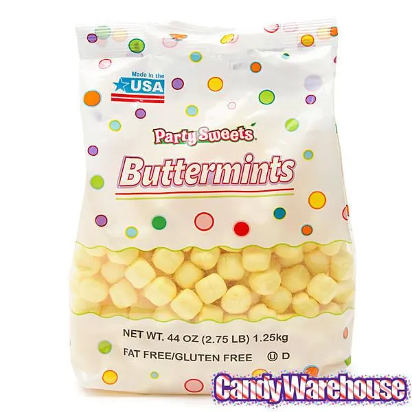 Butter Mints Creams - Yellow: 2.75LB Bag - Image 3