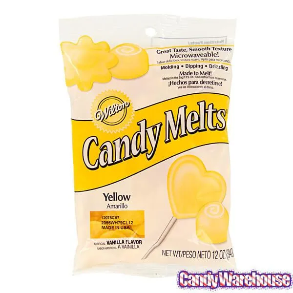 Candy Melts - Yellow: 12-Ounce Bag - Image 4