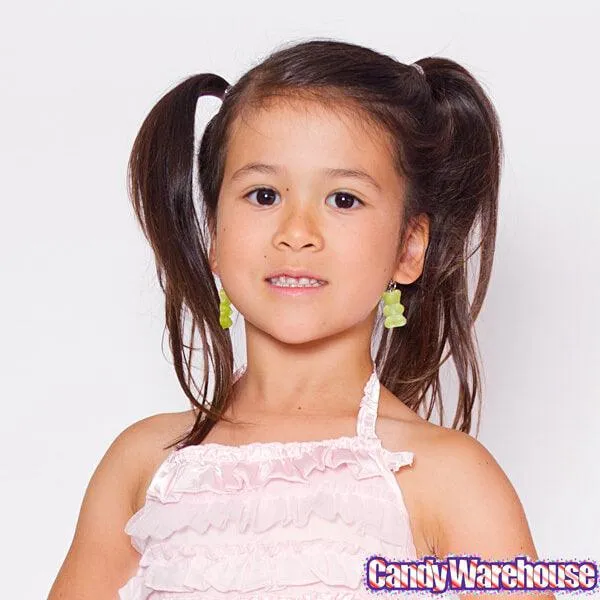 Gummy Bear Earrings - Yellow - Image 3