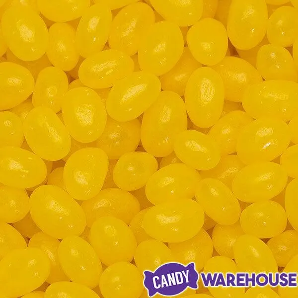 Yellow Jelly Beans - Lemon: 2LB Bag - Image 3