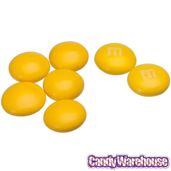 Milk Chocolate Gems - Yellow: 2LB Bag - Image 3
