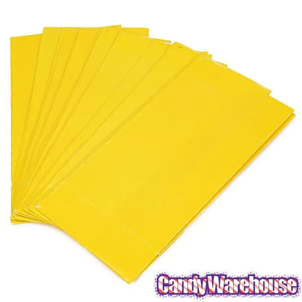 Mini Candy Treat Bags - Yellow: 24-Piece Bag - Image 3