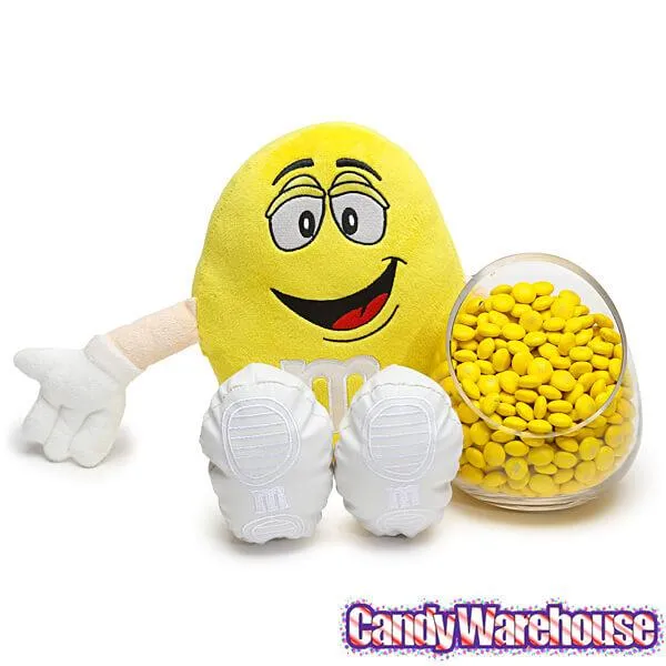 M&M's Candy Plush Character - Yellow - Image 2