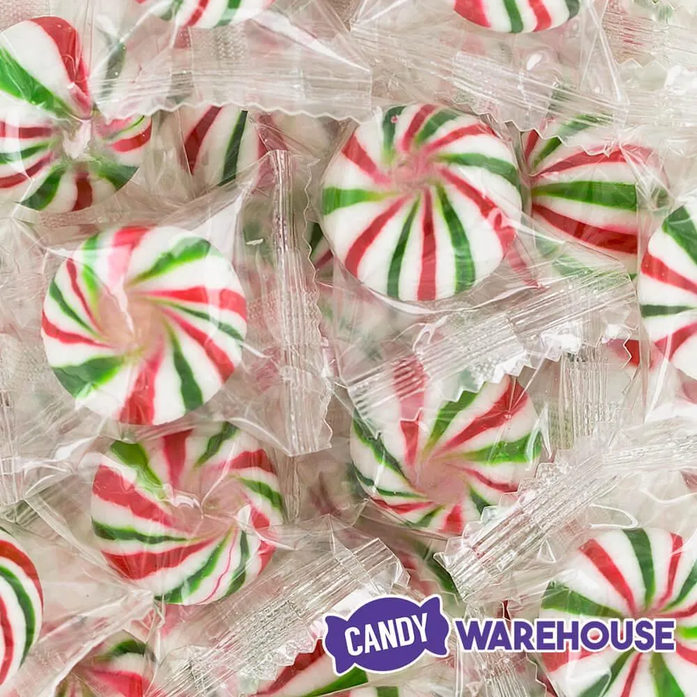 YumJunkie Sassy Spheres Christmas Striped Hard Candy Balls: 5LB Bag - Image 3