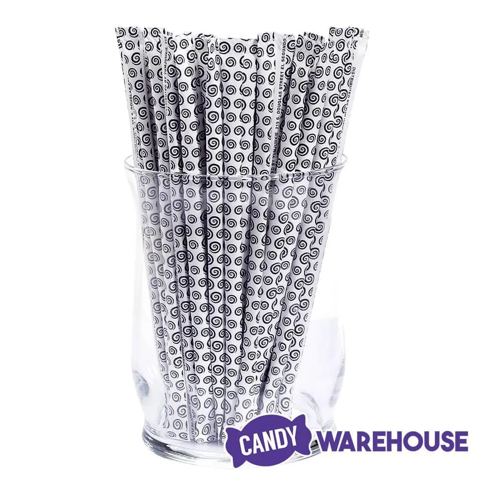 YumJunkie Sassy Straws Candy Powder Filled Mini Straws - Black Cherry: 50-Piece Bag - Image 3