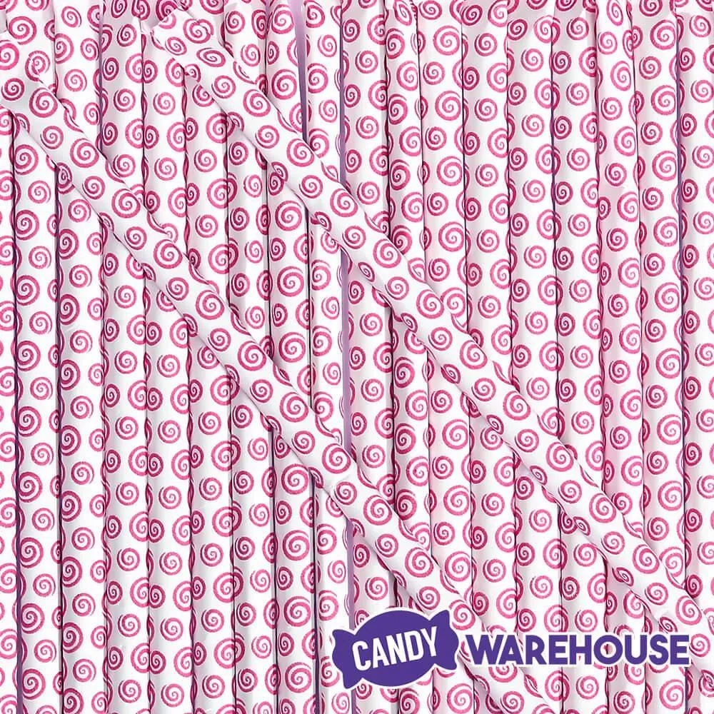 YumJunkie Sassy Straws Candy Powder Filled Mini Straws - Watermelon: 50-Piece Bag - Image 5