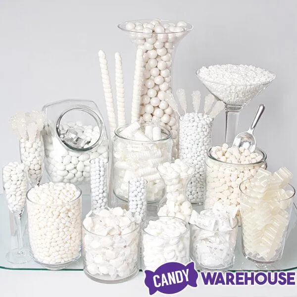 YumJunkie Candy Flowers - White: 5LB Bag - Image 5
