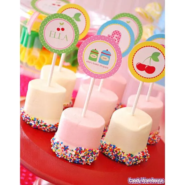 YumJunkie Pastel Yellow Big Fat Giant Marshmallows: 25-Piece Bag - Image 2