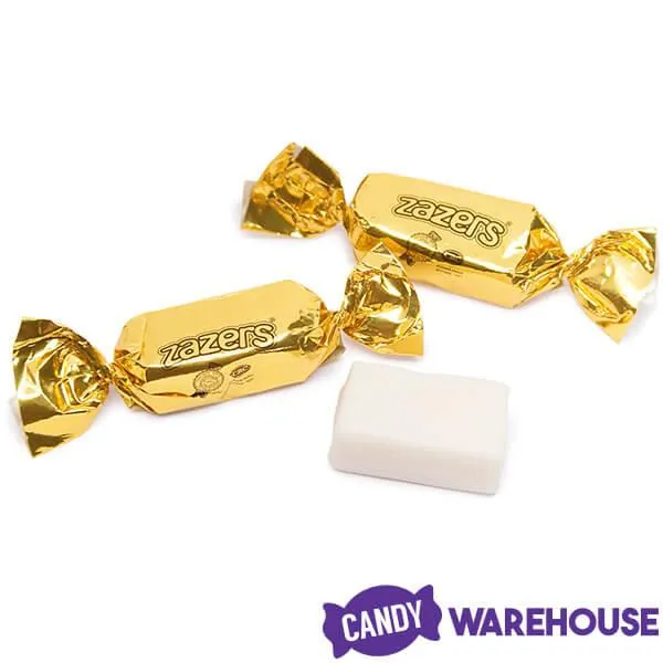 Zazers Gold Foiled Peach Chewy Candy: 1LB Bag - Image 2