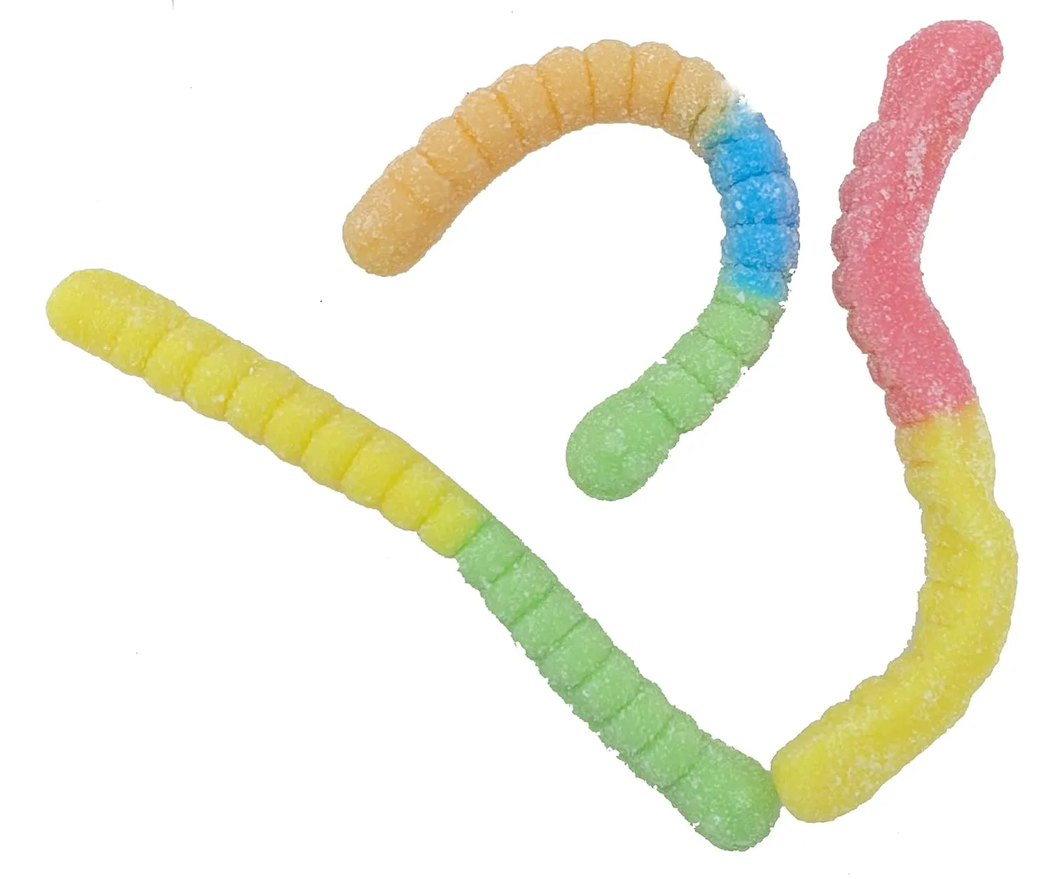 Zweet Neon Sour Gummy Worms: 6-Piece Box - Image 4